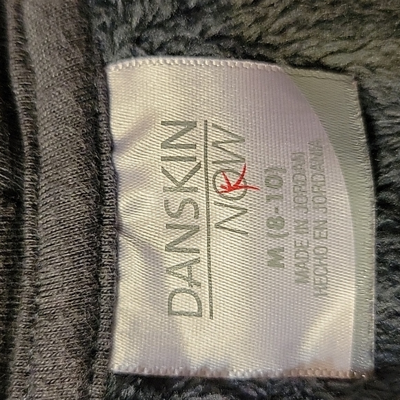 Vintage 90's Danskin Now Dark Gray, Hooded Jacket - Picture 6 of 6